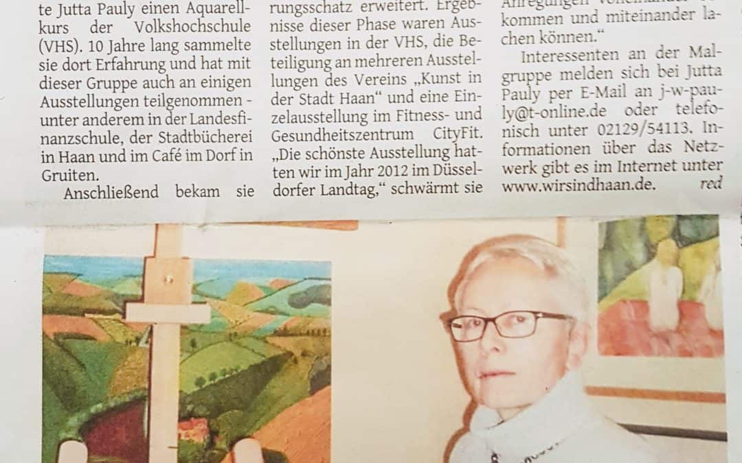 Künstlerin leitet neue Malgruppe