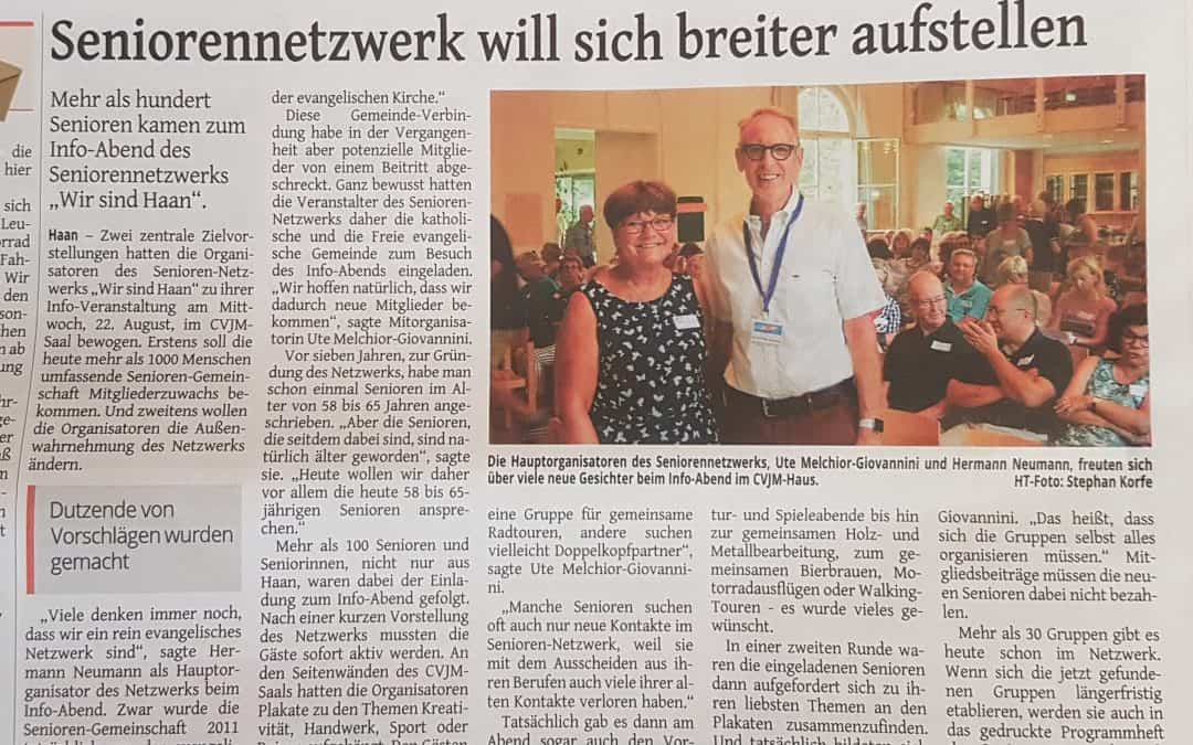Seniorennetzwerk will sich breiter aufstellen