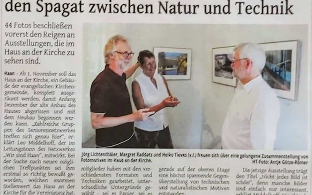 Fotogruppe III wagt Spagat…