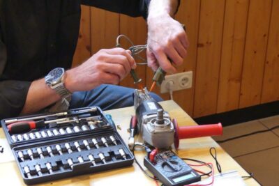 Pop-up-Repair-Café der Knösterstube @ Im Zelt des Haaner Sommers